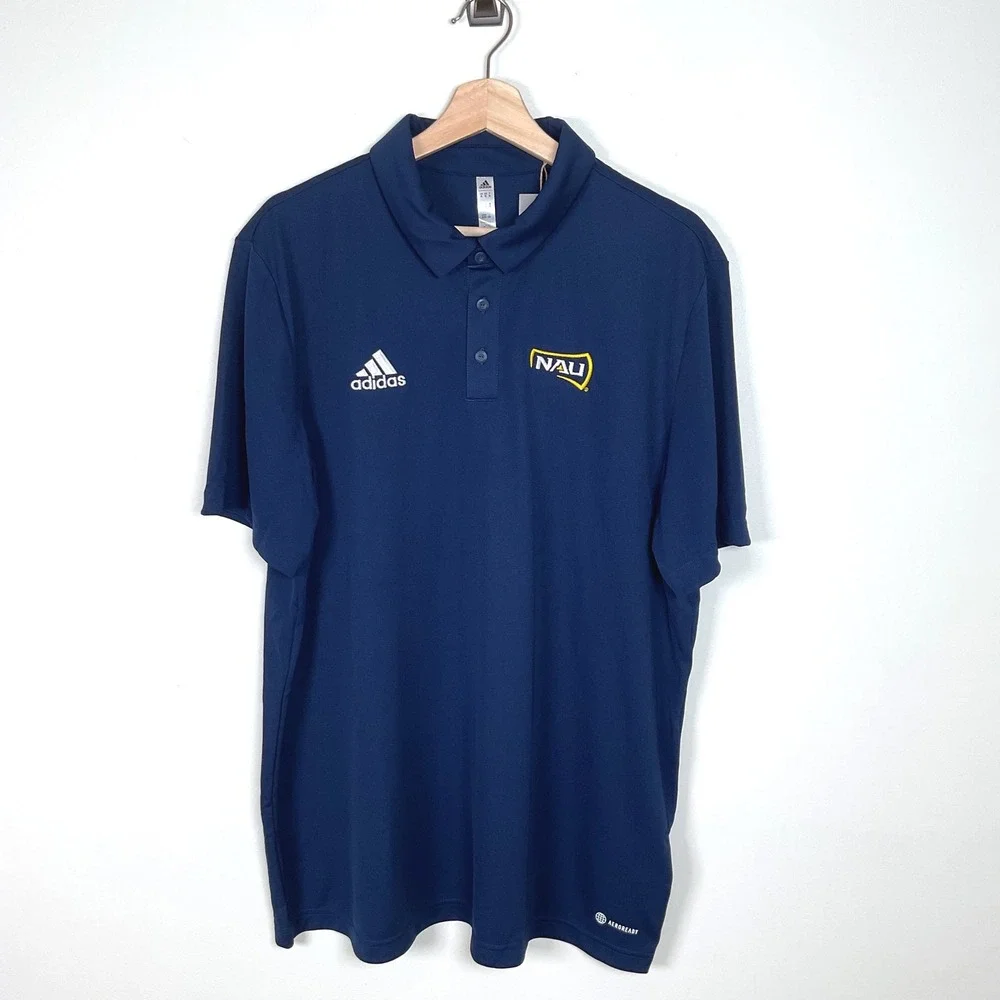 Adidas‎ NAU Polo Shirt AEROREADY Moisture Wicking Athletic XL
